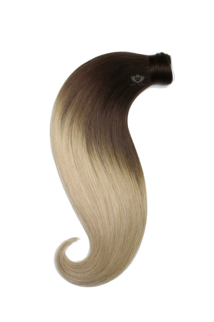 VANILLA FRAPPE - WRAP PONYTAIL CLIP IN HAIR EXTENSIONS 12 / 16 / 22 / 26 INCH