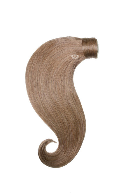  MILK CHOCOLATE - WRAP PONYTAIL CLIP IN HAIR EXTENSIONS 12 / 16 / 22 / 26 INCH