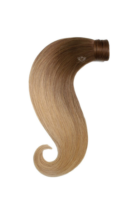 MOCHA TOFFEE - WRAP PONYTAIL CLIP IN HAIR EXTENSIONS 12 / 16 / 22 / 26 INCH