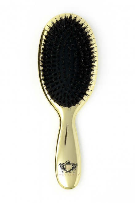Foxy Locks Deluxe Gold Plated Large Paddle Brush