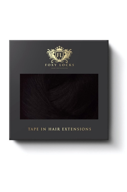 Brown Black LiteTape® Hair Extensions | Tape In