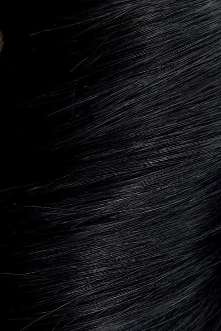 Jet Black LiteTape® Hair Extensions | Tape In