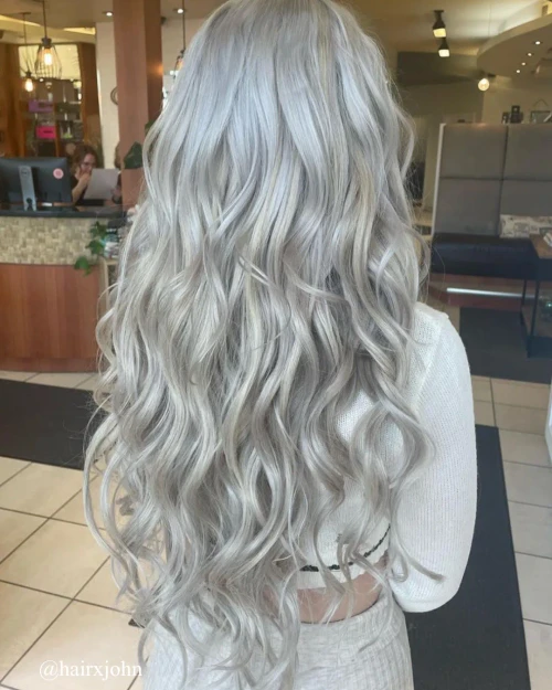 Silver Fox LiteTape® Hair Extensions | Tape In
