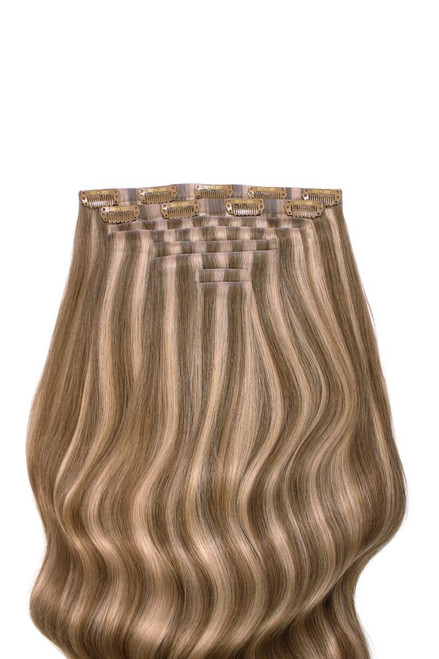 Sunkissed - Invisible 20" Deluxe Clip In Remy Human Hair Extensions 200g