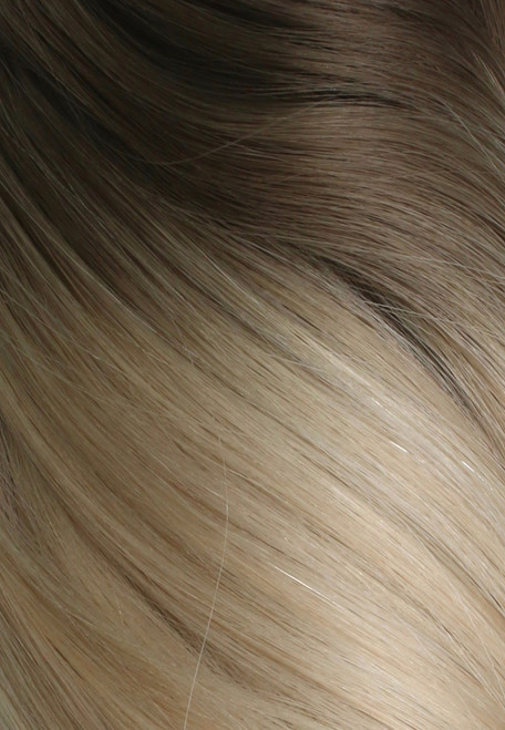 Santorini Blonde - Double Wefted Lace Full Head Clip in Human Hair Extensions