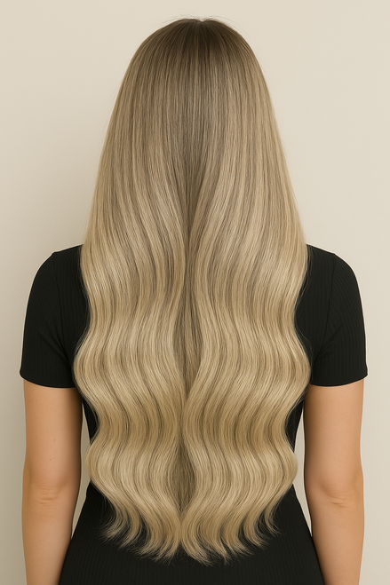 Creme Brulee - Seamless Clip In Remy Human Hair Extensions | Foxy Locks