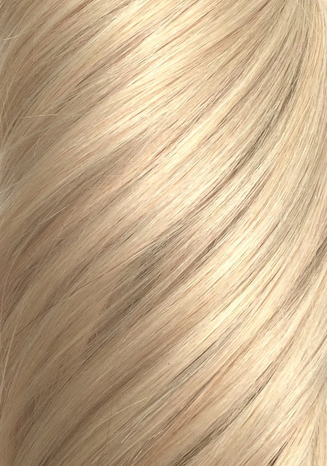 Hollywood Blonde - Double Wefted Lace Full Head Clip in Human Hair Extensions