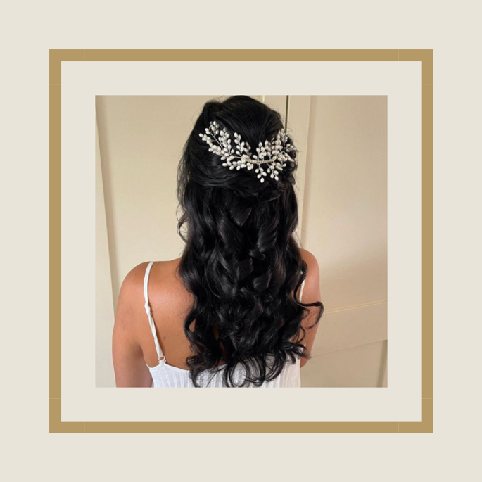 Best Wedding Day Hair - Hidden Crown Hair Extensions