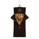 Clip In Hair Extensions Travel Carrier Storage Bag + Hanger - Black/Gold