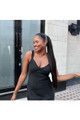 Brown Black - Wrap Ponytail Clip In Hair Extensions 12 / 16 / 22 Inch