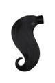 JET BLACK - WRAP PONYTAIL CLIP IN HAIR EXTENSIONS 12 / 16 / 22 / 26 INCH