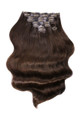Cocoa - Invisible 20" Deluxe Clip In Remy Human Hair Extensions 200g