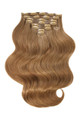 Chestnut - Invisible 20" Deluxe Clip In Remy Human Hair Extensions 200g