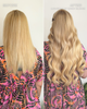 Sandy Blonde - Invisible 20" Deluxe Clip In Remy Human Hair Extensions 200g