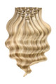 Latte Blonde - Invisible 20" Deluxe Clip In Remy Human Hair Extensions 200g