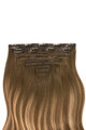 Brondie - Invisible 20" Deluxe Clip In Remy Human Hair Extensions 200g