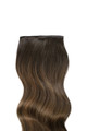 Mochaccino - Invisible 20" Deluxe Clip In Remy Human Hair Extensions 200g