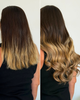 Coffee Caramel - Invisible 20" Deluxe Clip In Remy Human Hair Extensions 200g