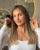 Coffee Caramel - Double Wefted Lace Full Head Clip in Human Hair Extensions