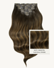 Mochaccino - Seamless Clip In Remy Human Hair Extensions | Foxy Locks