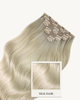 Iced Latte - Seamless Clip In Remy Human Hair Extensions | Foxy Locks