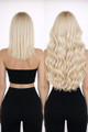 Platinum Blonde - Seamless Clip In Remy Human Hair Extensions | Foxy Locks