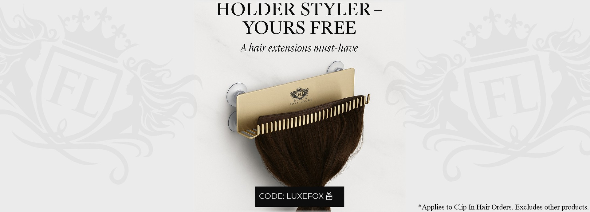 Use code: LUXEFOX