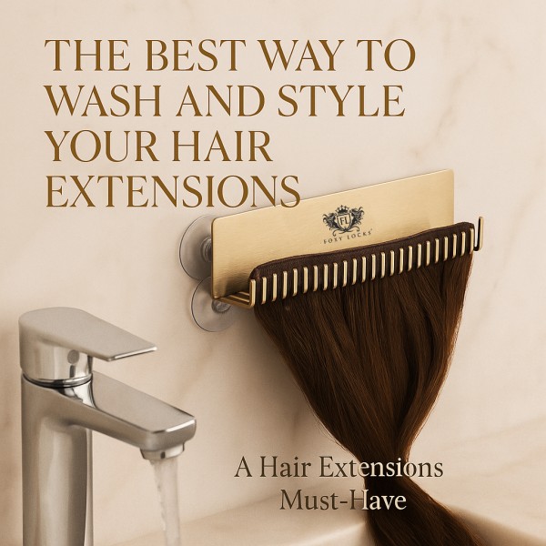 The Best Way to Wash and Style Your Hair Extensions