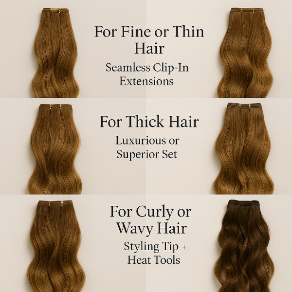The Best Hair Extensions for Every Hair Type: A Complete Guide by Foxy Locks