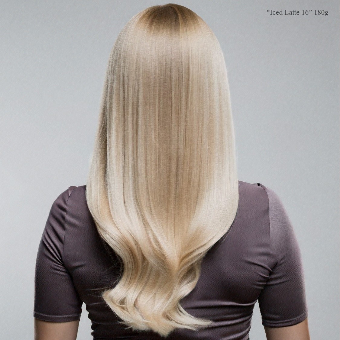 Platinum Blonde - Double Wefted Lace Full Head Clip in Human Hair Extensions