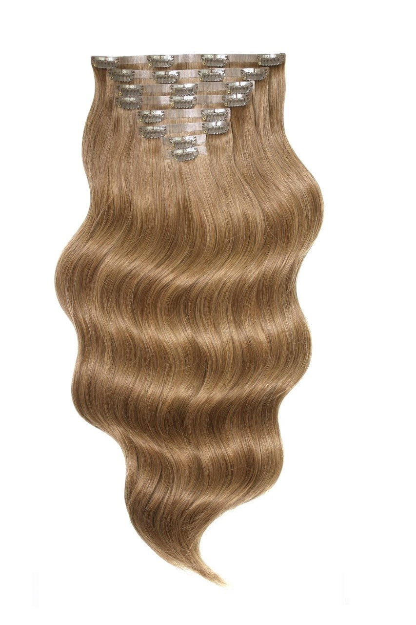 Chestnut - Seamless Clip In Remy Human Hair Extensions | Foxy Locks