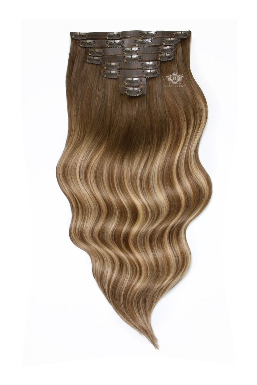 Brondie - Seamless Clip In Remy Human Hair Extensions | Foxy Locks