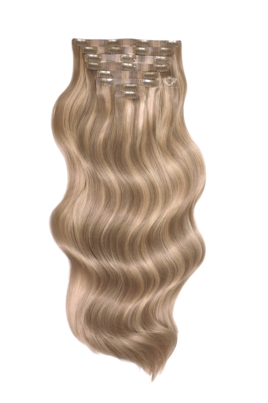 Cappuccino - Seamless Clip In Remy Human Hair Extensions | Foxy Locks