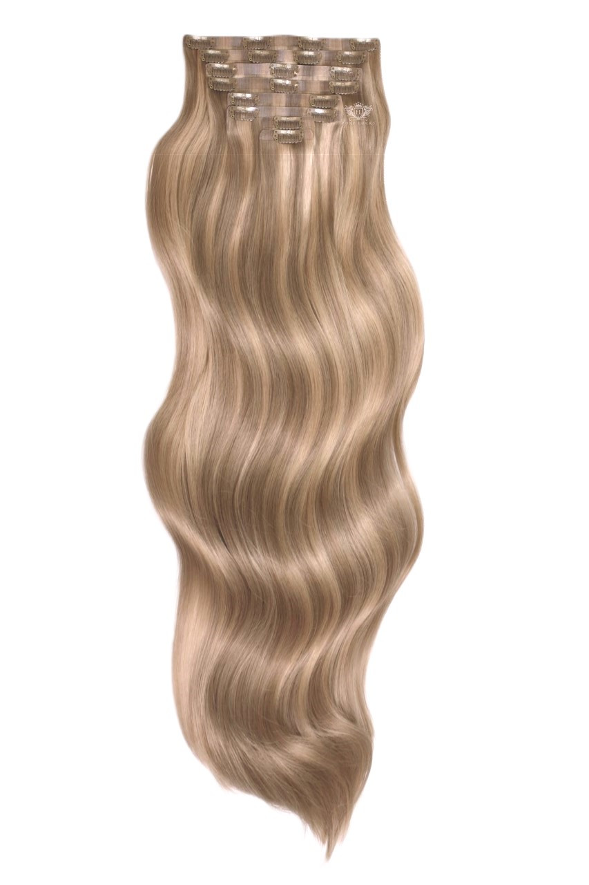 Cappuccino - Seamless Clip In Remy Human Hair Extensions | Foxy Locks