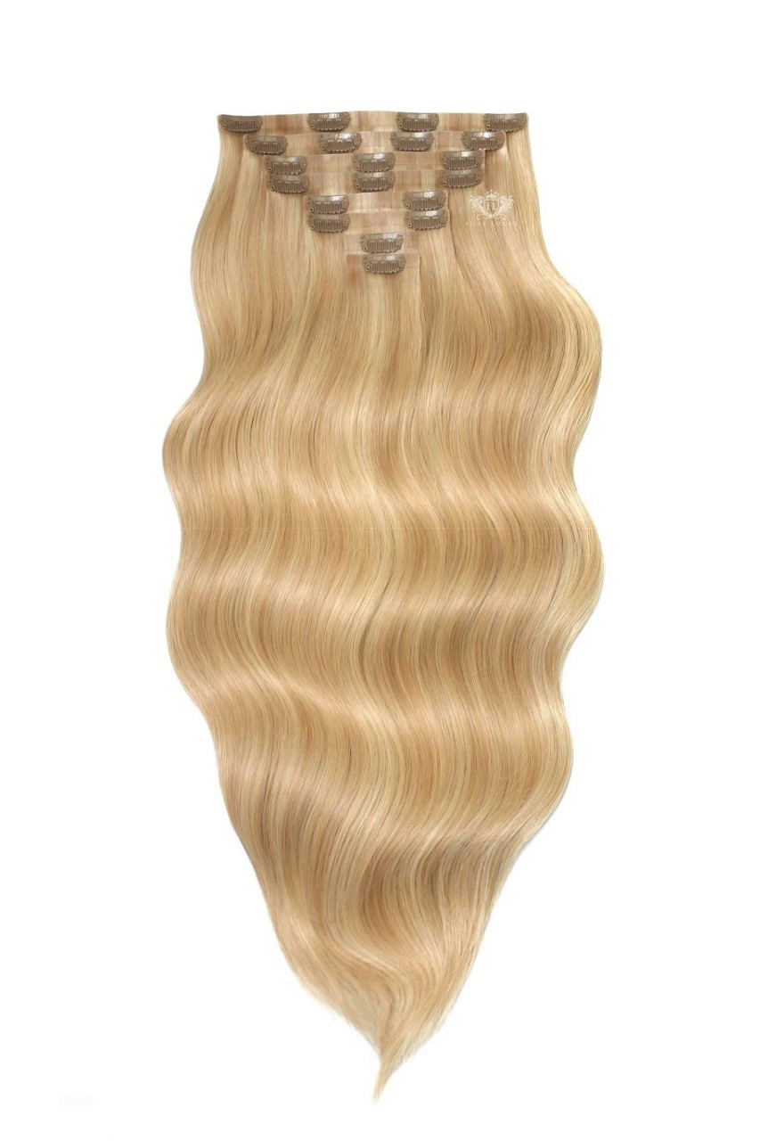 Sandy Blonde – Seamless Remy Human Hair | Foxy Locks