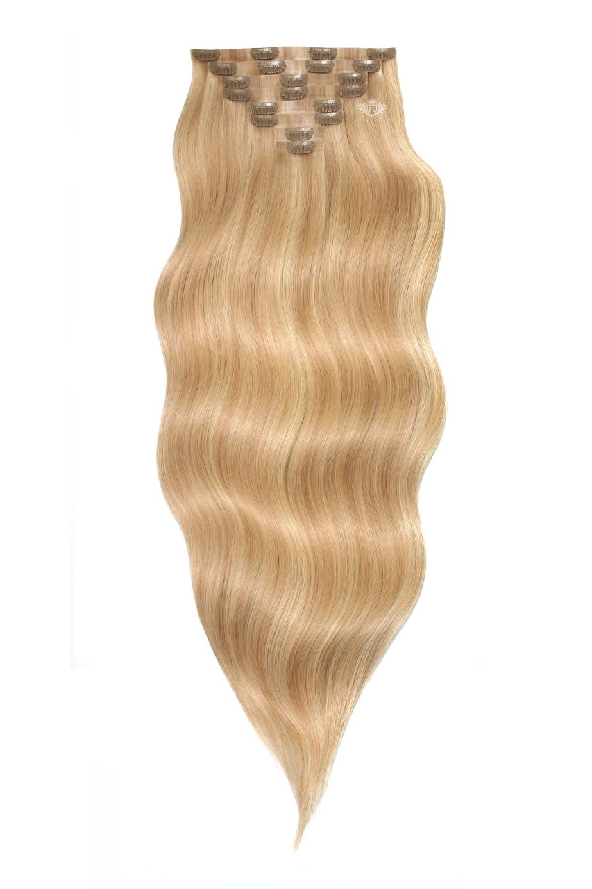 Sandy Blonde – Seamless Remy Human Hair | Foxy Locks