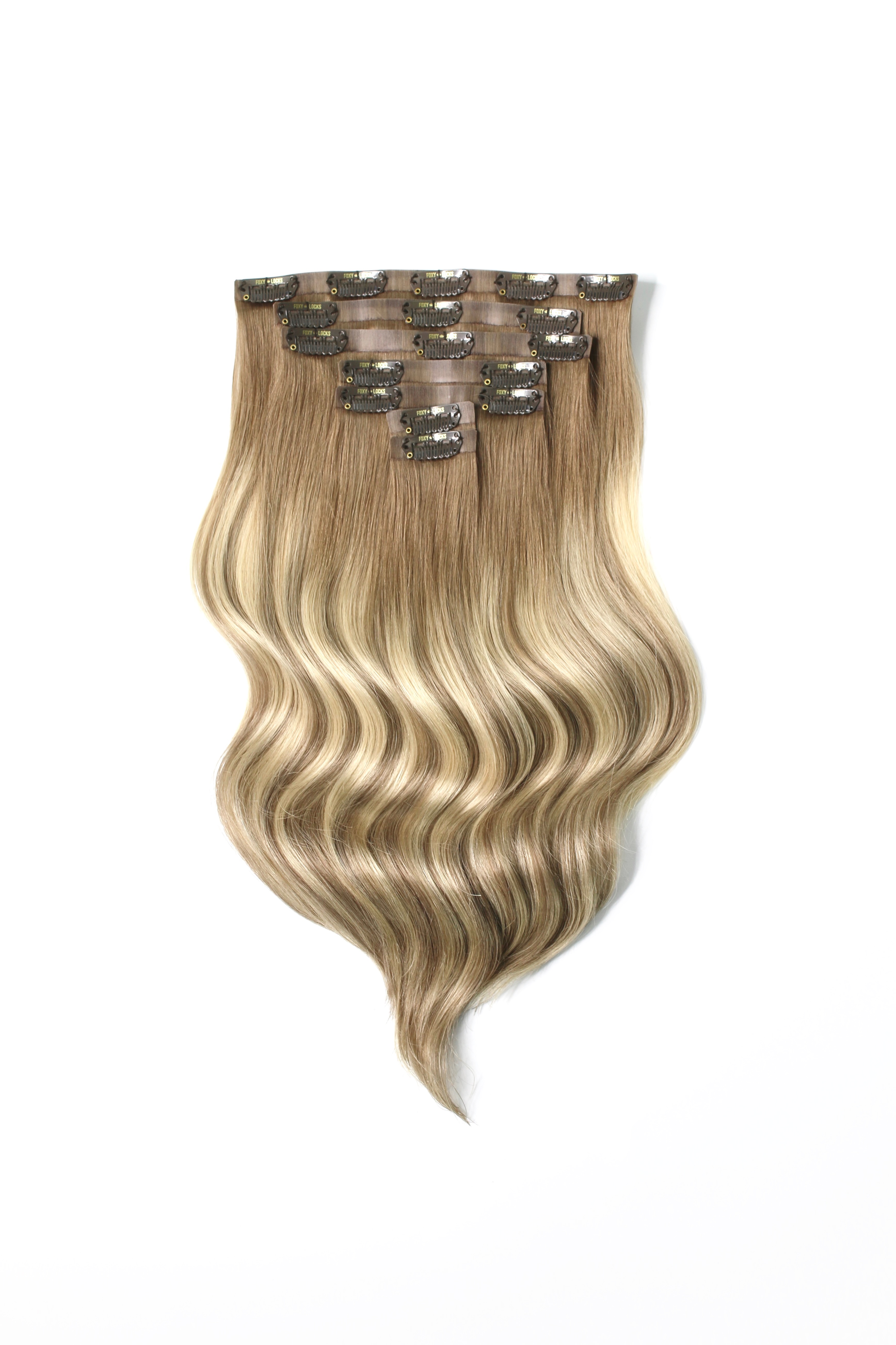 Creme Brulee - Seamless Clip In Remy Human Hair Extensions | Foxy Locks
