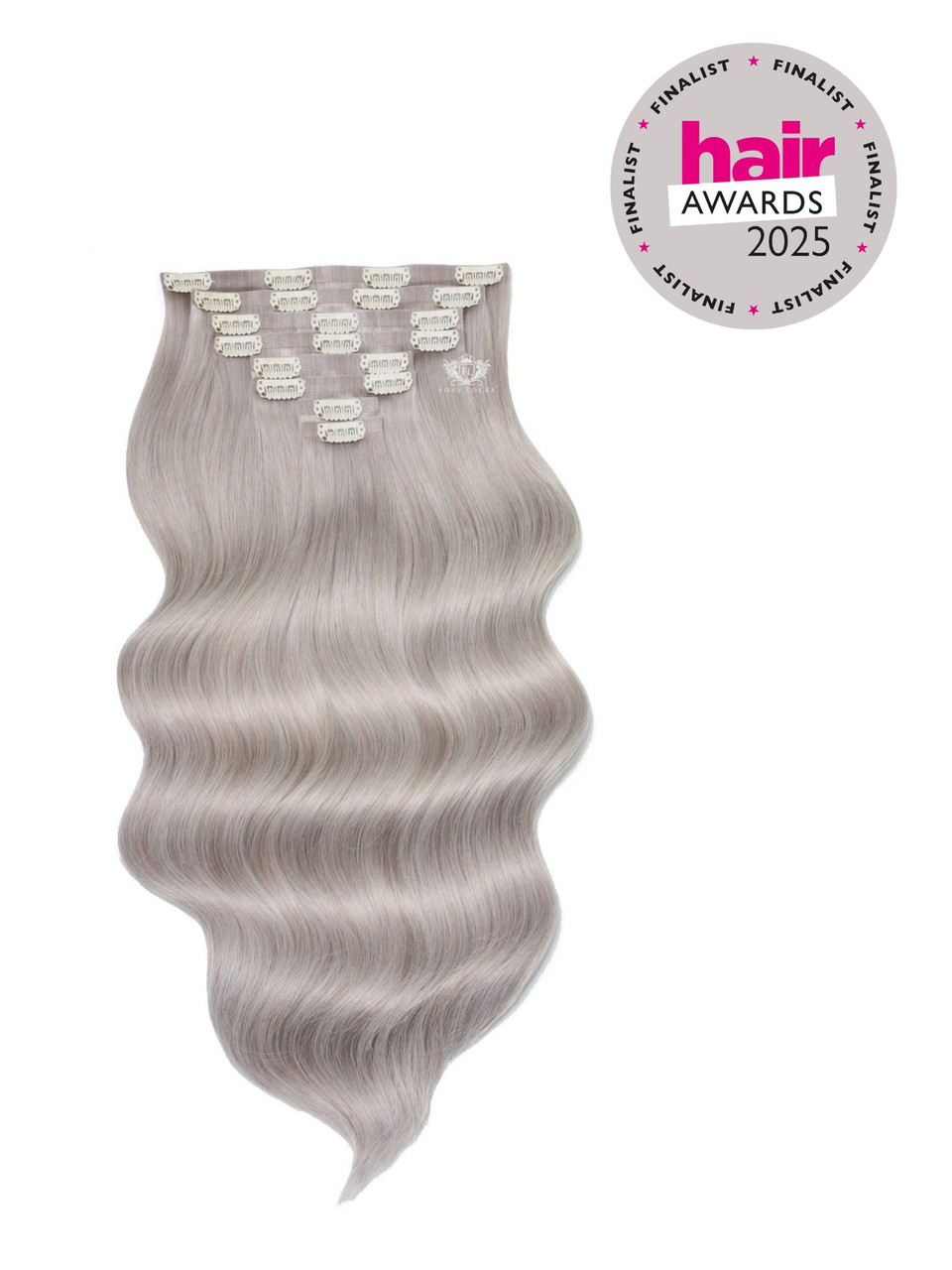 Silver Fox - Seamless Clip In Remy Human Hair Extensions | Foxy Locks