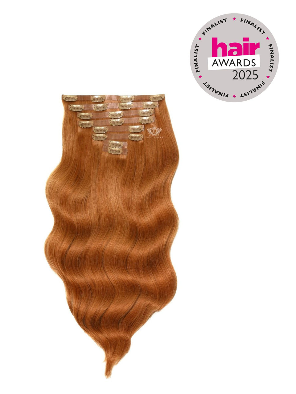 Cinnamon Ginger Deluxe 20" Clip-In Hair Extensions