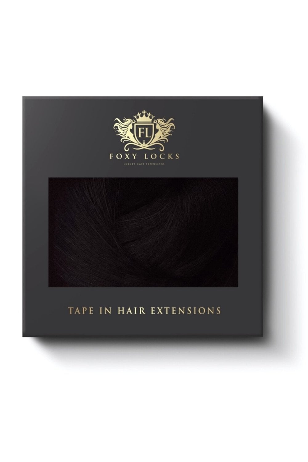 Brown Black LiteTape® Hair Extensions | Tape In