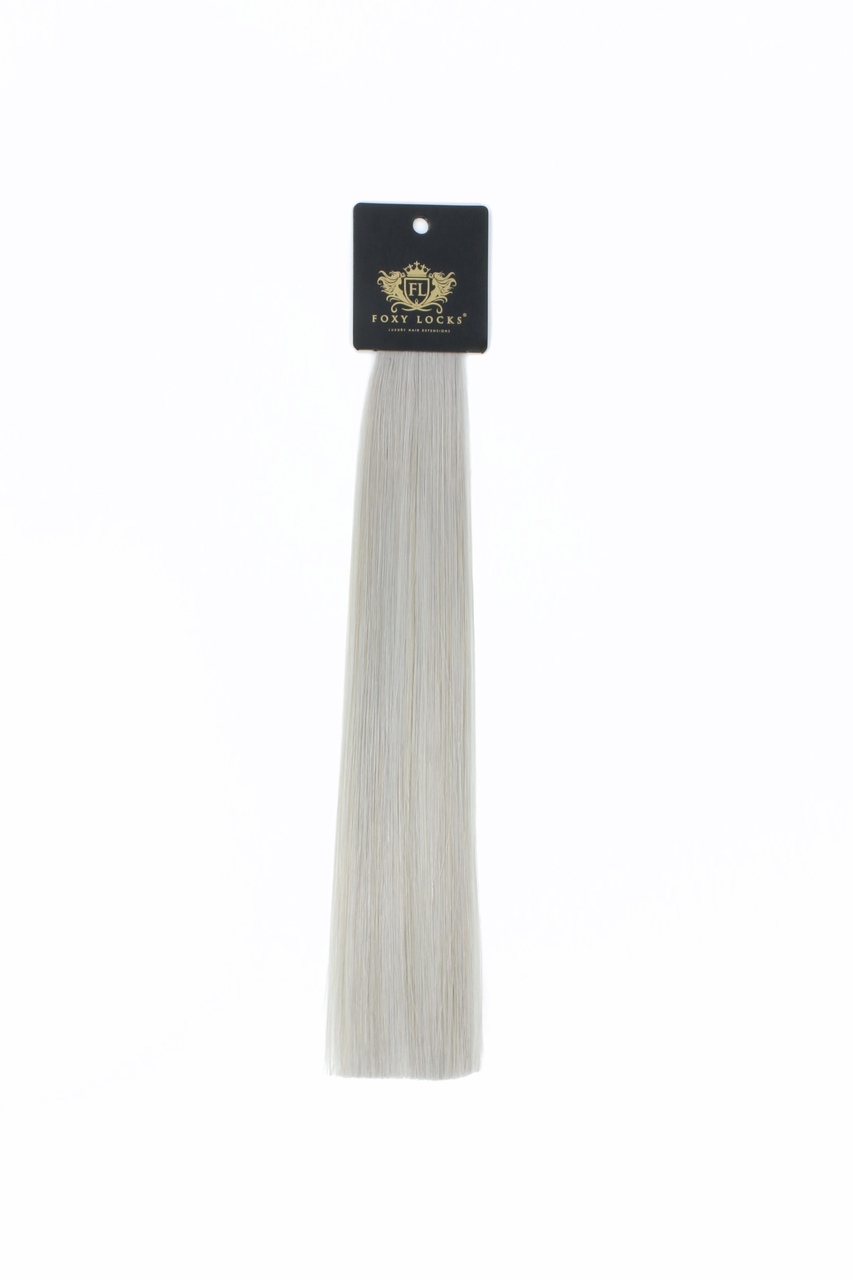 Silver Fox | Foxy Locks Hair Extensions - Single Piece Colour Swatch