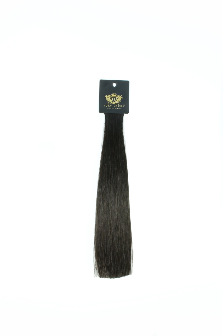 Brown Black | Foxy Locks Hair Extensions - Single Piece Colour Swatch