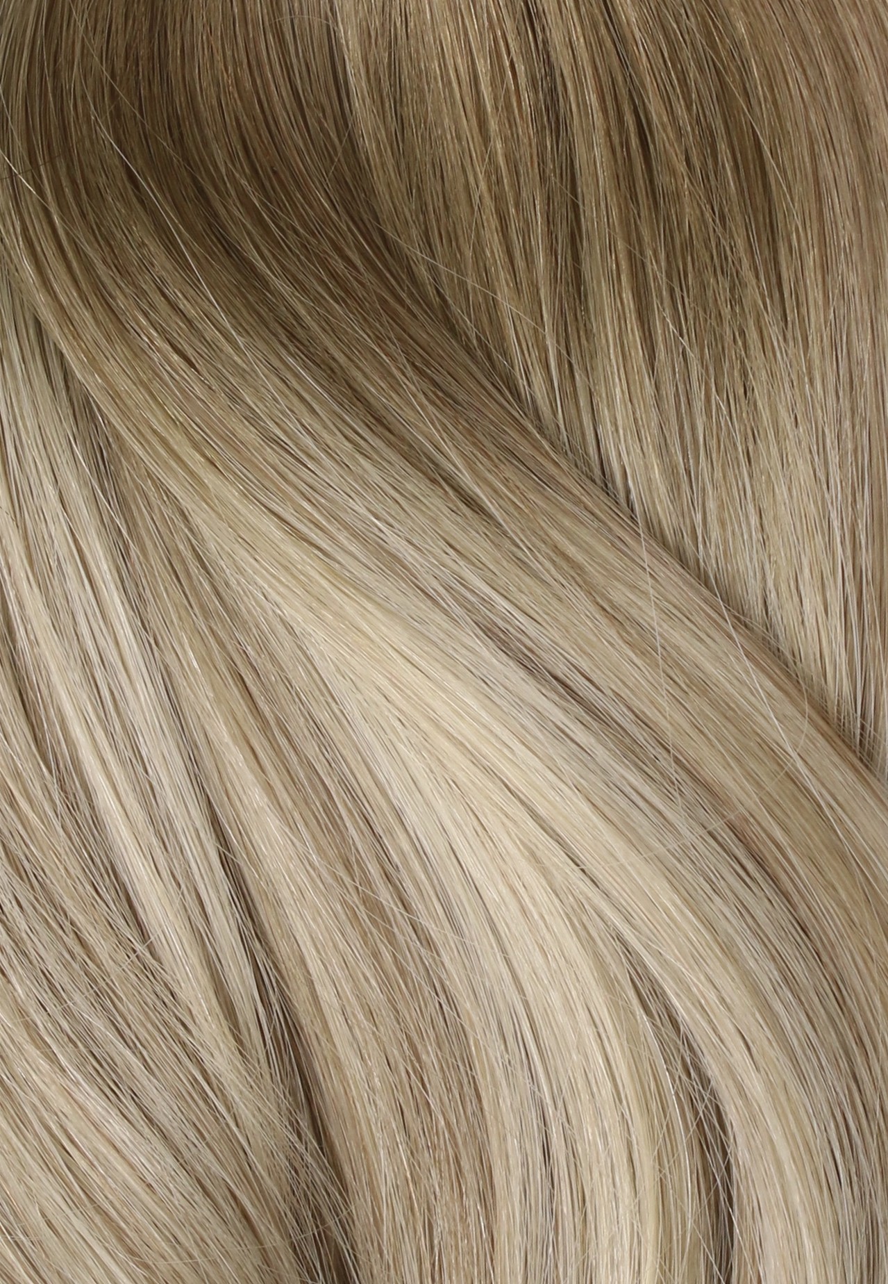Creme Brulee - Double Wefted Lace Full Head Clip in Human Hair Extensions