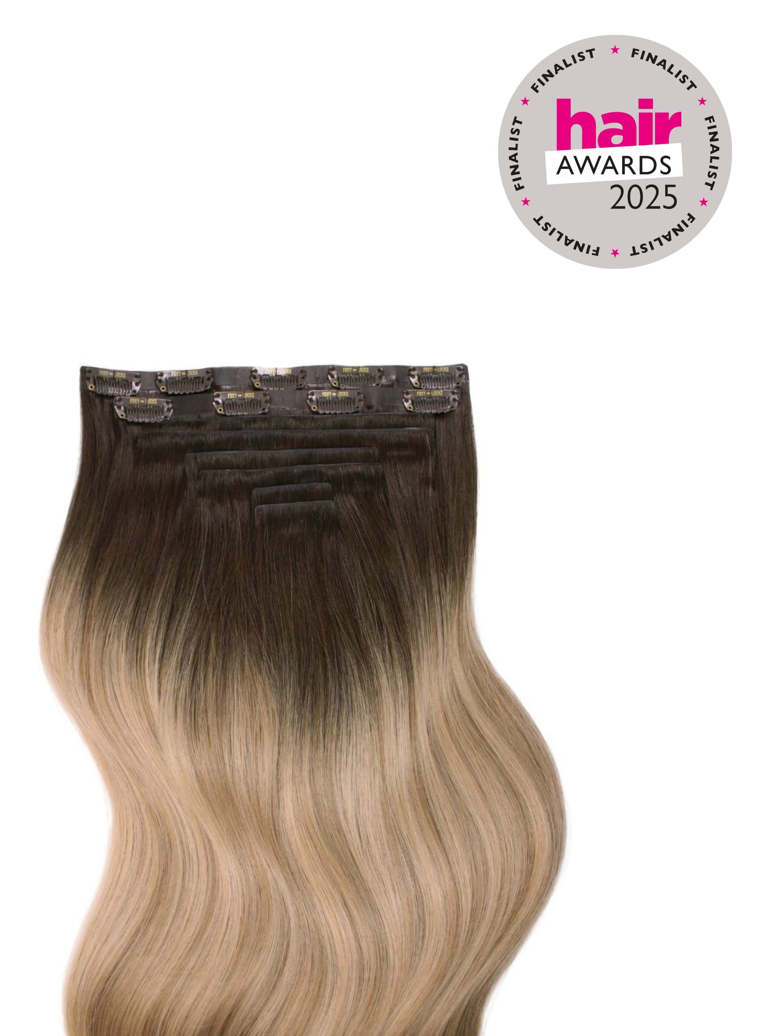 Coffee Caramel - Invisible 20" Deluxe Clip In Remy Human Hair Extensions 200g