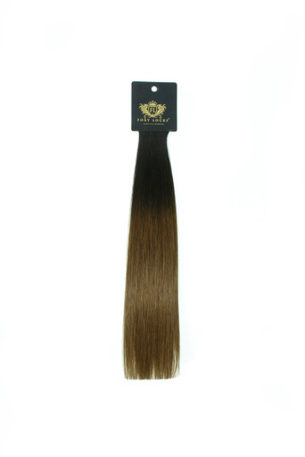 Espresso Ombre | Foxy Locks Hair Extensions - Single Piece Colour Swatch