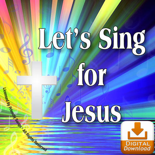 DIGITAL DOWNLOAD Let's Sing For Jesus Personalized Kids