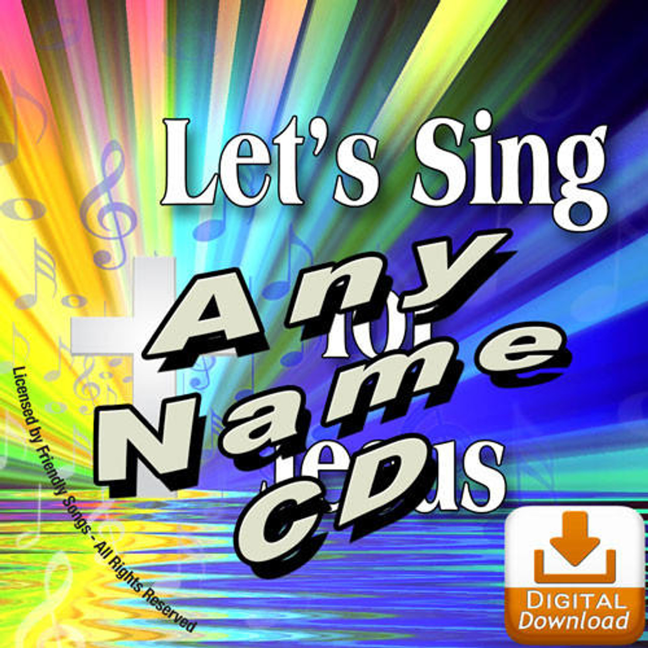 DIGITAL DOWNLOAD CUSTOM NAME Let s Sing For Jesus Personalized Childrens Christian Music Album