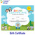Birth Certificate Birth Certificate