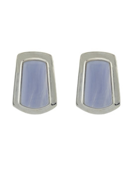 Sonne Aria Blue Lace Agate Earrings
