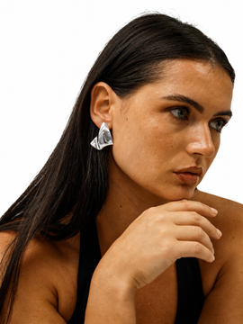 Sonne Asha Silver Earrings